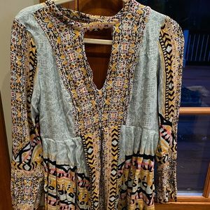 Free People long sleeve shirt